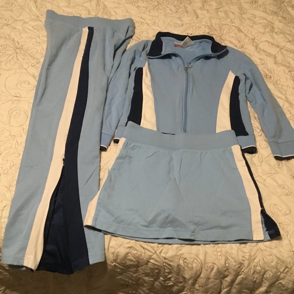 Girls tennis sports set